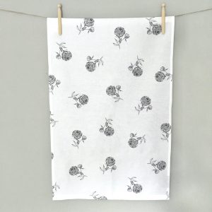 Peony Tea Towel