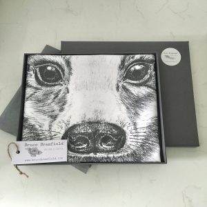 Badger Tea Towel