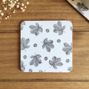 Horse Chestnut Melamine Coaster