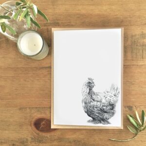 Chicken Greetings Card