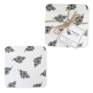 Roses Two Coaster Set