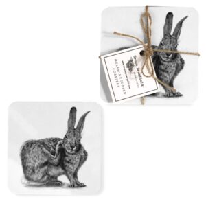 Hare Two Coaster Set