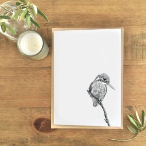 Kingfisher Eco Greetings Card